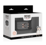 BEGME - BLACK EDITION COLLAR WITH NIPPLE CLAMPS WITH NEOPRENE LINING