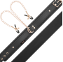 COQUETTE CHIC DESIRE - COLLANA CON PINZA PER CAPEZZOLI FANTASIA CON FODERA IN NEOPRENE