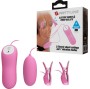PRETTY LOVE - PINA COM VIBRAO E ELETROSHOCK ROSA