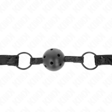 KINK - RAUTENMUSTER-BALL 4,5 CM GAG MODELL 3 64,5 CM VERSTELLBAR 42-60 CM