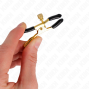 KINK - GOLD NIPPLE CLAMPS 6 CM