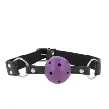 KINK - BALLON RESPIRANT 4 CM BAG AVEC DOUBLE RIVET VIOLET 62,5 x 2,5 CM AJUSTABLE 42-58 CM