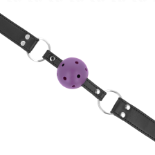 KINK - BALLON RESPIRANT 4 CM BAG AVEC DOUBLE RIVET VIOLET 62,5 x 2,5 CM AJUSTABLE 42-58 CM