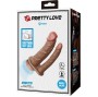 PRETTY LOVE - GORAN DOPPIO DILDO REALISTICO NATURALE MULATO
