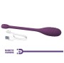 PRETTY LOVE - VIBRATEUR CONTRÔLÉ PAR APPLICATION LEVIATHAN VIOLET