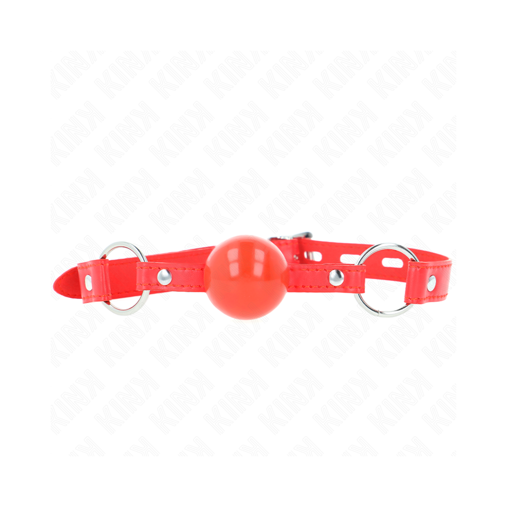 KINK - BÂILLON TPE BALLE 4 CM AVEC ROJO LOCK 60 x 2 CM