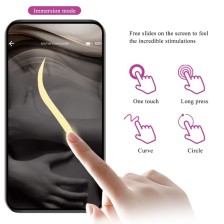 PRETTY LOVE - VIBRADOR CONTROLADO POR APLICATIVO LEVIATHAN ROXO