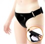 PRETTY LOVE - SLIP HARNAIS UNIVERSEL AVEC GODE VIBRANT ET SQUIRTING 15,5 CM MULATO