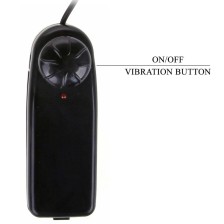 PRETTY LOVE - CALCINHA UNIVERSAL COM DILDO VIBRATÓRIO E SQUIRTING 15,5 CM MULATO