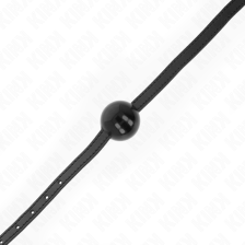 KINK - BLACK SINGLE SOLID BALL 4 CM GAG 65 x 1.5 CM