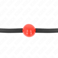 KINK - RED SINGLE SOLID BALL 4 CM GAG 65 x 1.5 CM