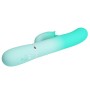 PRETTY LOVE - VIBRATEUR LAPIN MULTIFONCTION GIGI VERT AQUA