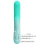 PRETTY LOVE - GIGI MULTIFUNKTIONS-RABBIT-VIBRATOR AQUAGRÜN