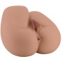 CRAZY BULL - BERNACE ASS VIBRATOR MIT REALISTISCHER VAGINA UND ANUS FLESH FERNBEDIENUNG