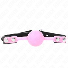 KINK - LUMINOUS SILICONE BALL 4 CM GAG 60 x 2 CM