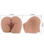 CRAZY BULL - BERNACE ASS VIBRATOR MIT REALISTISCHER VAGINA UND ANUS FLESH FERNBEDIENUNG