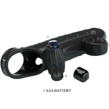 ROMANCE - VIBRATING PENIS SLEEVE BLACK