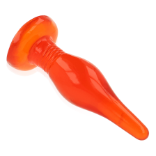 BAILE - RED SOFT TOUCH ANAL PLUG 14.2 CM