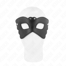 KINK - BUTTERFLY SHAPED LEATHERETTE MASK 20 x 9 CM