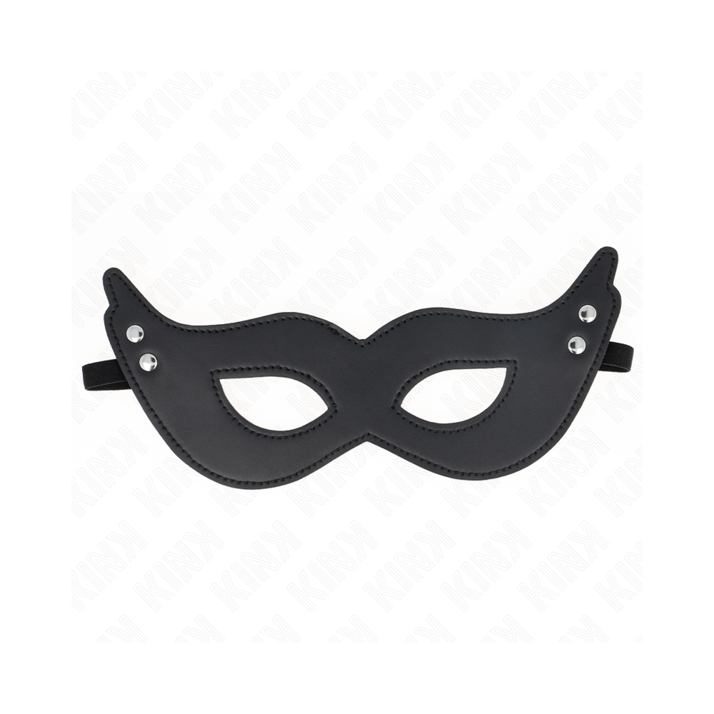 KINK - LEATHERETTE MASK WITH RIVETS MODEL 1 26 x 8 CM