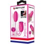 PRETTY LOVE - DAISY VIBRATING EGG + CLITORIS STIMULATING TONGUE PINK