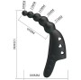 PRETTY LOVE - JORDIN FINGER VIBRATOR 10 VIBRATIONS NOIR