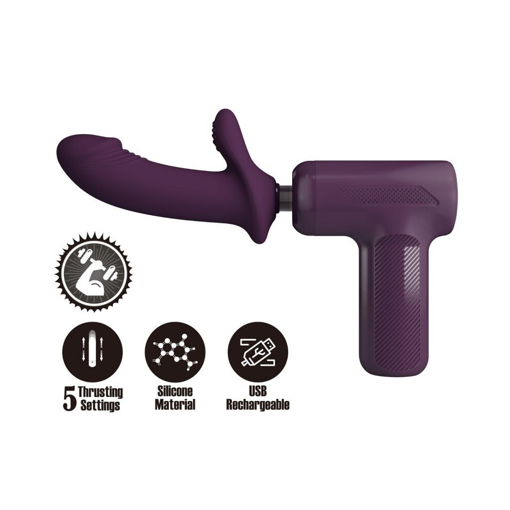 PRETTY LOVE - MASSEUR DJ SCHOLAR 5 RÉGLAGES VIOLET