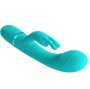 PRETTY LOVE - SCOCCO VIBRADOR COELHO TURQUESA