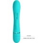 PRETTY LOVE - SCOCCO VIBRADOR COELHO TURQUESA