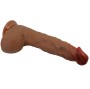 BAILE - MAGNIFIQUE VIBRATEUR RÉALISTE WILKS 5 RÉGLAGES 25 CM MULATO