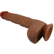 BAILE - BEAUTIFUL WILKS 5 IMPOSTAZIONI VIBRATORE REALISTICO 25 CM MULATO