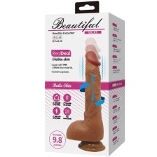 BAILE - BEAUTIFUL WILKS 5 IMPOSTAZIONI VIBRATORE REALISTICO 25 CM MULATO