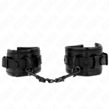 KINK - WRIST RESTRAINTS BLACK ADJUSTABLE 20-30 CM X 6 CM