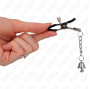 KINK - PINCES À TÉLÉTON PENDENTIF CLOCHE ARGENT 6 CM