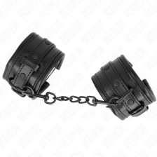 KINK - WRIST RESTRAINTS BLACK ADJUSTABLE 20-30 CM X 6 CM