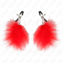 KINK - GRAMPO DE PENA VERMELHO 7 CM