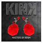 KINK - PINZA PER CAPEZZOLI CON SFERA IN ECOPELLICCIA ROSSO 6 CM