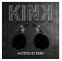 KINK - PINCE A METON BOULE EN FAUSSE FOURRURE NOIR 6 CM