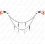 KINK - NIPPLE CLAMPS WITH SPIKES CHAINS 30 CM