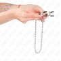KINK - PERLENKETTE NIPPELKLEMMEN 30 CM