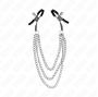 KINK - PINCES À METELIER AVEC 3 CHAÎNES ARGENT 20/23/28 CM