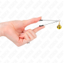KINK - PINÇAS DE BINO FINAS OURO 7 CM