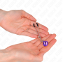 KINK - PINCES À TÉLÉPHONE MINCE CLOCHE VIOLET 7 CM
