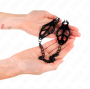 KINK - PINZE PER CAPEZZOLI TRIFOGLIO GIAPPONESE CON CATENA NERA 30 CM