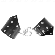 KINK - BRACELETS STYLE POINT NOIR AVEC CHAÎNE RÉGLABLE 17-23 CM X 8,5 CM