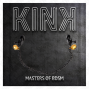 KINK - PINÇAS DE CADEIA PLANA E SINO PRATA 30 CM