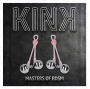 KINK - PINCES À TÉLÉPIN LUMINEUSES CRÂNE AVEC ANNEAU CLOCHES RÉGLABLES ROSE / ARGENT