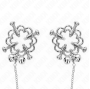 KINK - METAL FLOWER NIPPLE CLAMPS WITH CHAIN