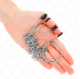 KINK - TRIPLE NIPPLE AND CLIT CLAMPS WITH CHAIN MODEL 3