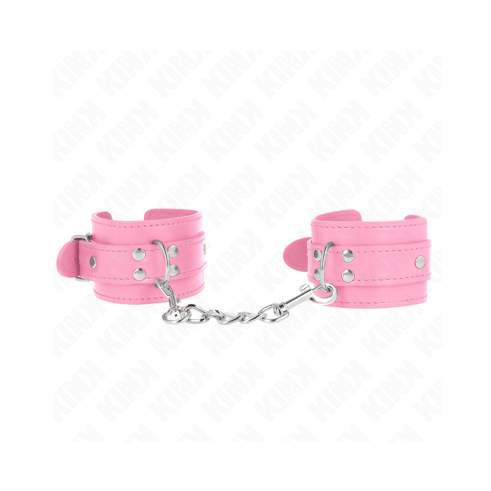 KINK - SIMPLE WRIST RESTRAINTS PINK ADJUSTABLE 20-23 CM X 5.5 CM